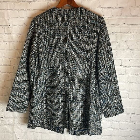 Talbots Soft Italian Boucle Tweed Coat Size 10 - Picture 9 of 9